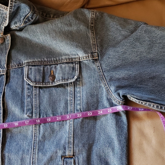 Anchor blue denim jacket size Large - Picture 13 of 16